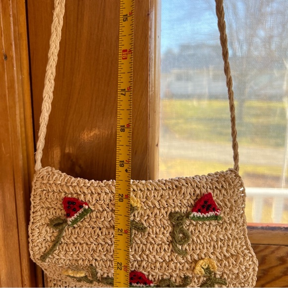 Watermelon Cappelli Straworld Shoulder Bag - Picture 4 of 10